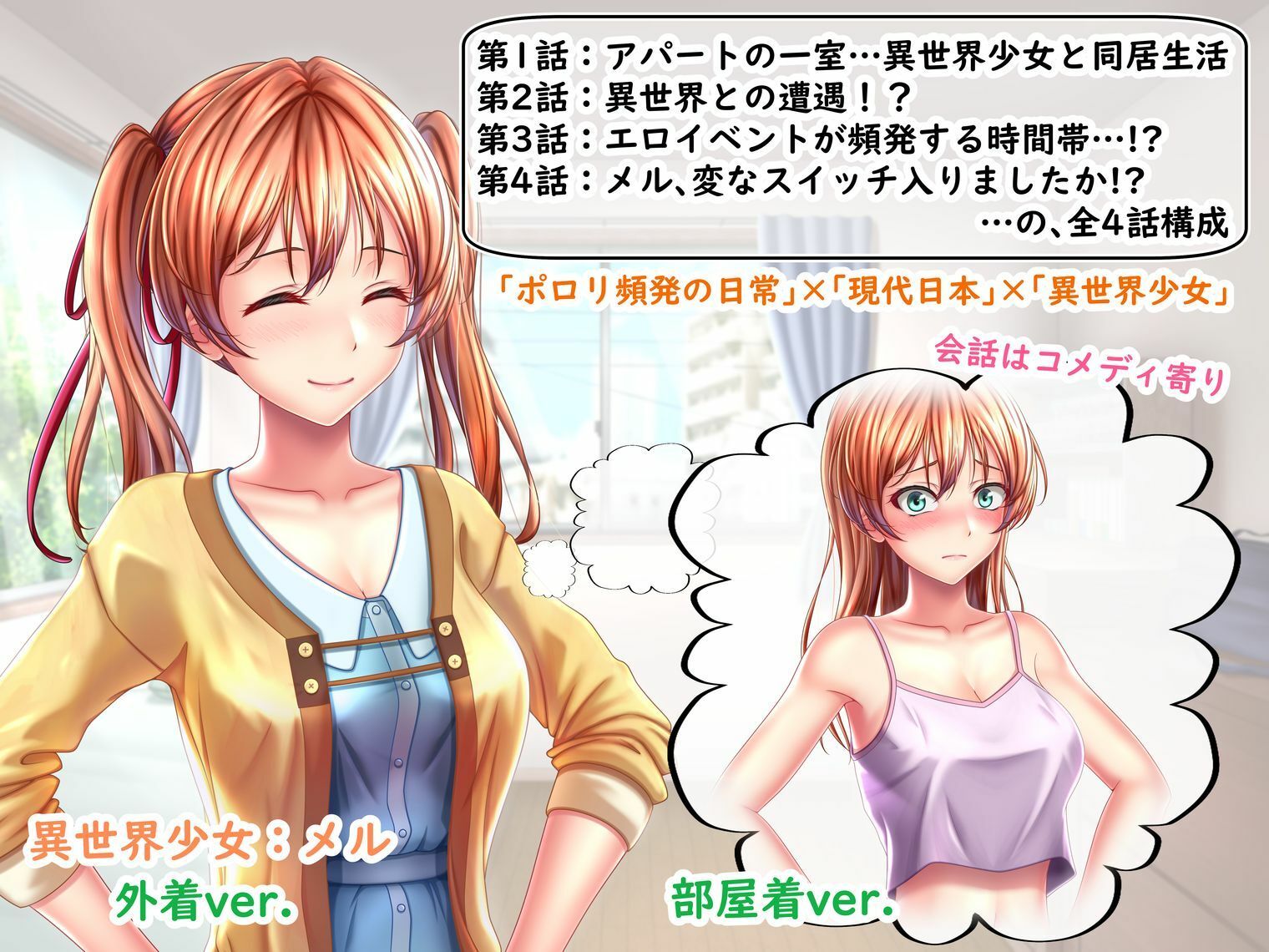 ポロリ頻発！？異世界少女と同居はじめました！〜ポロリが多くて目のやり場に困り…いや、凝視します！〜 サンプル6