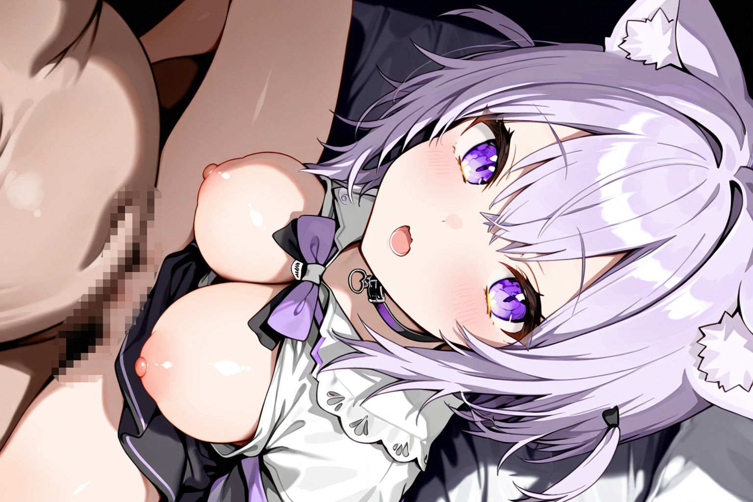 セックス奴●にされた夏色まつり＆猫又おかゆ【CG集＋動画】 画像3