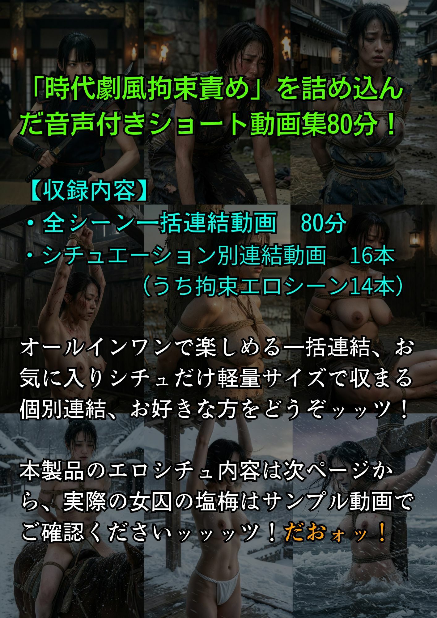 実写風拘束責めショート動画集  レンセレン審理院執刑映像資料集〜第四拷 国賊下手人仕置帖〜 サンプル1