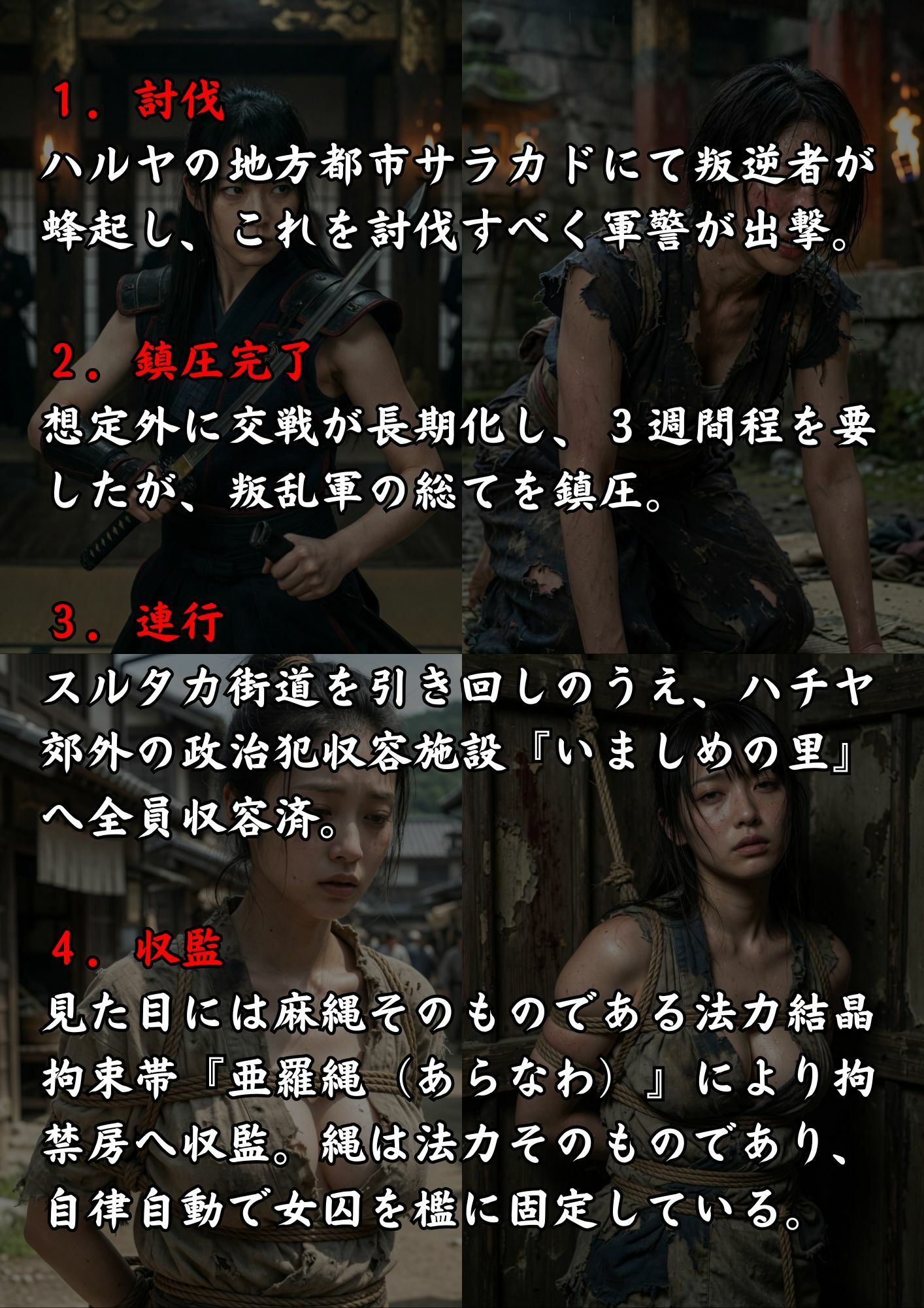 実写風拘束責めショート動画集  レンセレン審理院執刑映像資料集〜第四拷 国賊下手人仕置帖〜 サンプル2