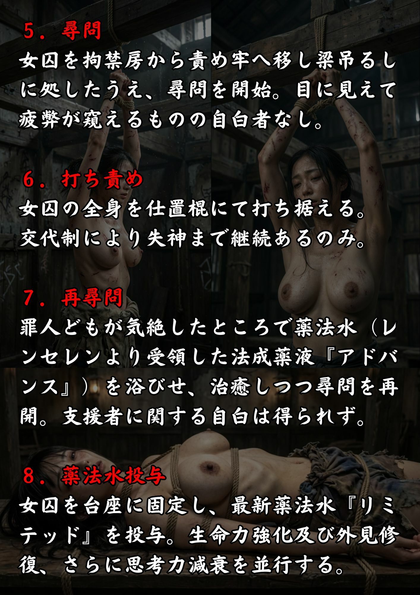 実写風拘束責めショート動画集  レンセレン審理院執刑映像資料集〜第四拷 国賊下手人仕置帖〜 サンプル3