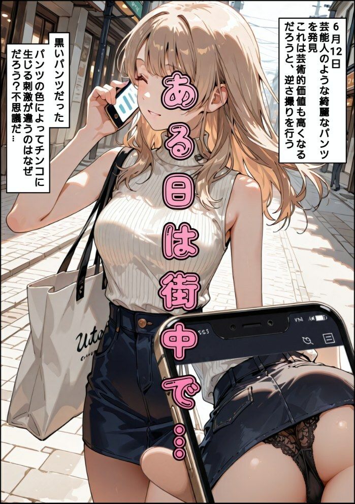 サンプル-逆さ盗撮読本2 - サンプル画像