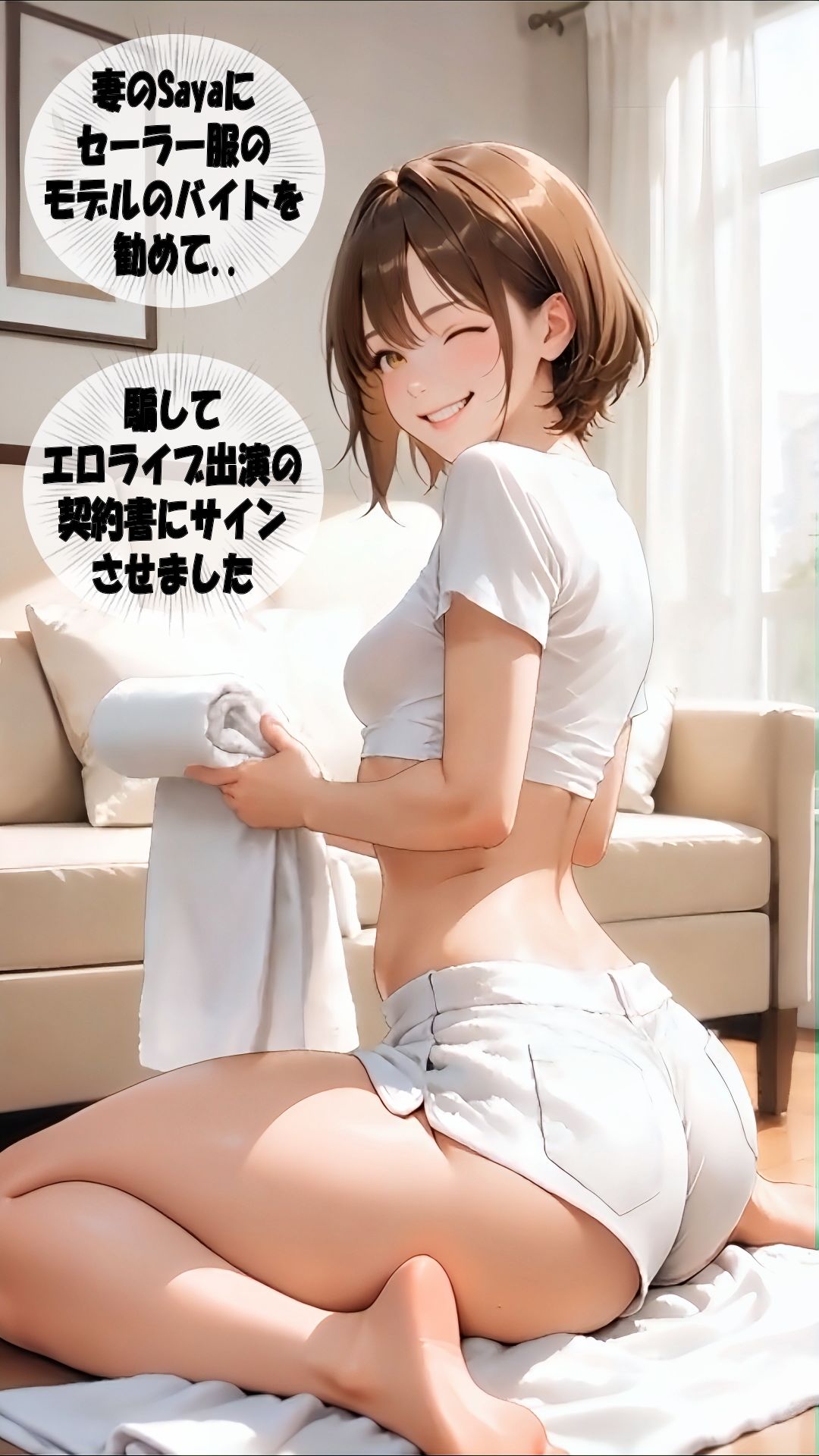 d_773126 人妻Sayaの変態日記 拘束 触手 画像1