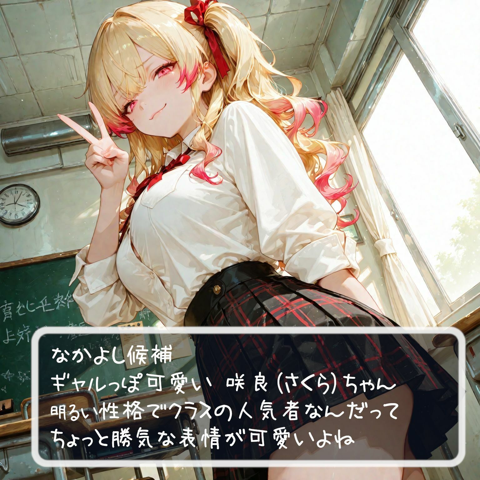 サンプル-制服JKとトイレでほんとになかよし？ - サンプル画像