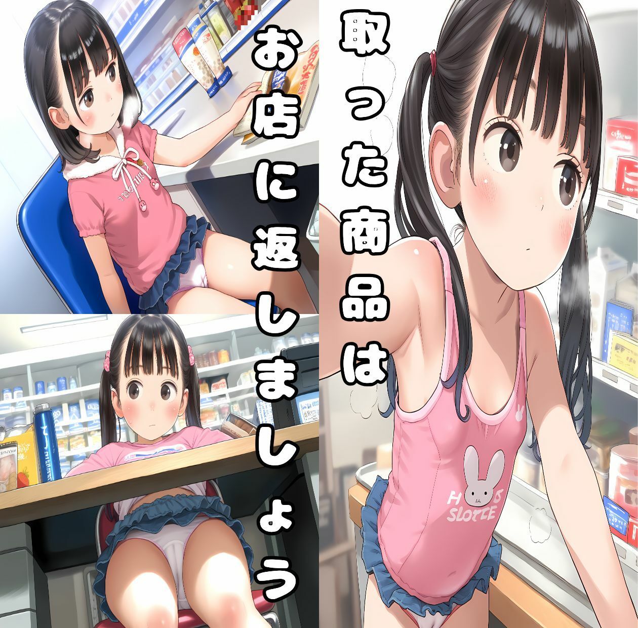 おじさんは見た！お母さんに内緒にするならわかるよね！？_3