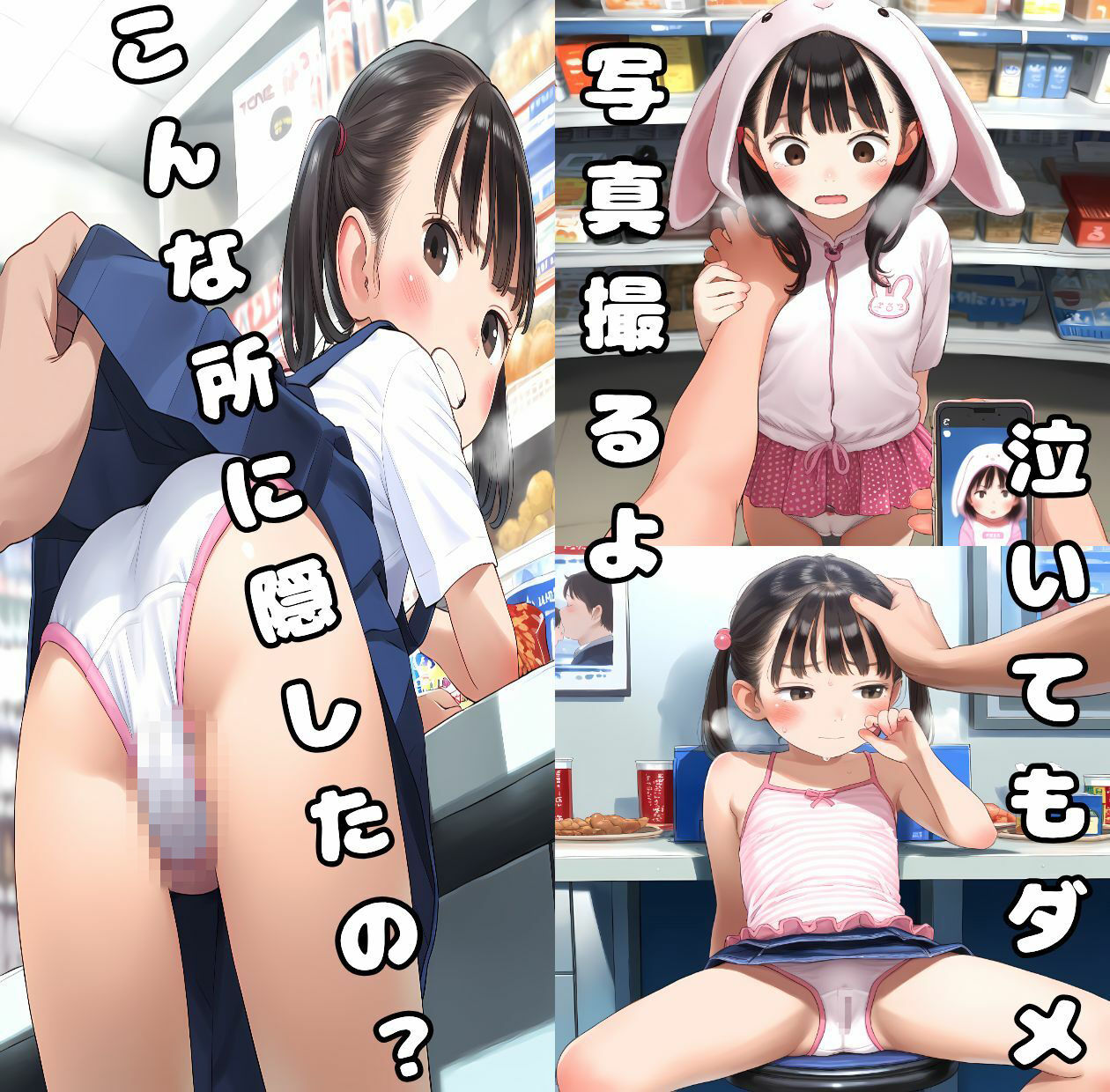 おじさんは見た！お母さんに内緒にするならわかるよね！？_4
