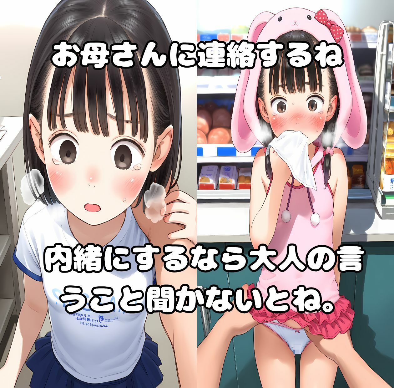 おじさんは見た！お母さんに内緒にするならわかるよね！？_5