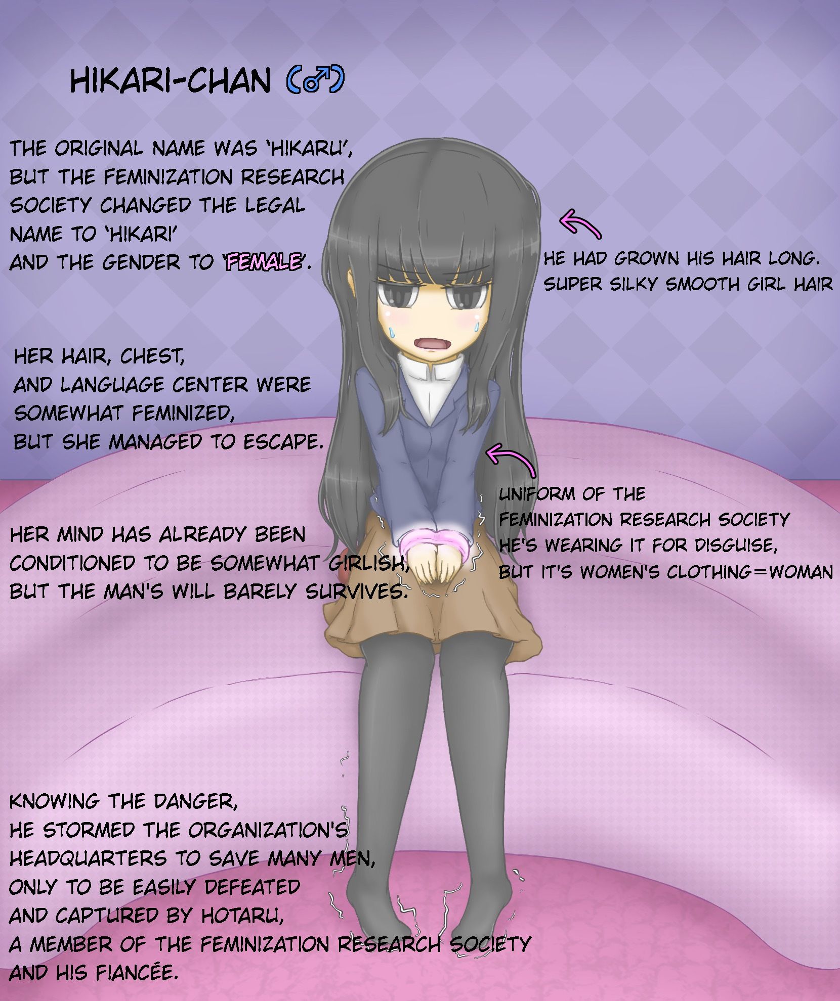 Girls world mini 〜The Protagonist Defeated by the Human Feminization Project〜 画像2