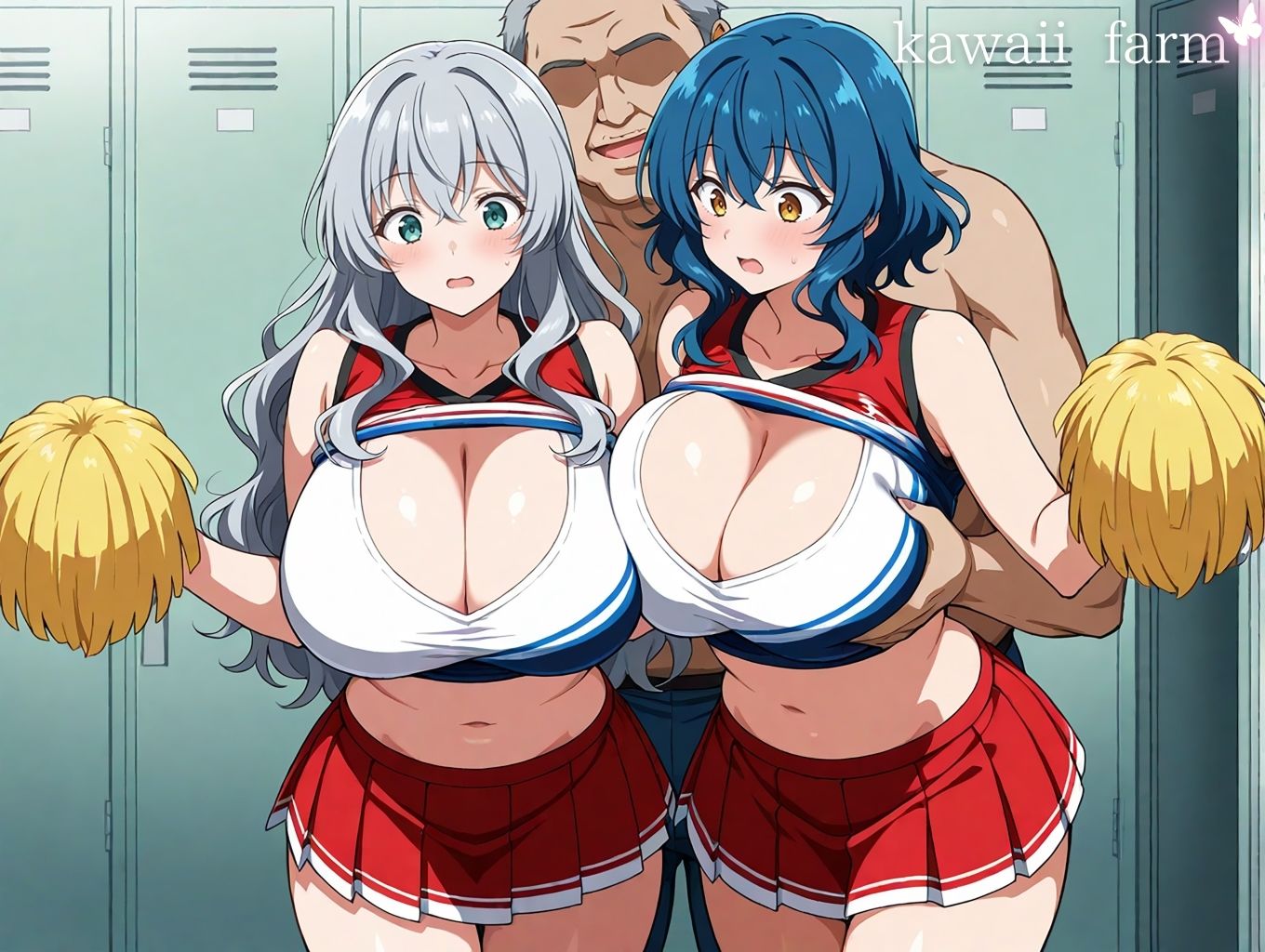 爆乳まみれ チアガールver. サンプル6
