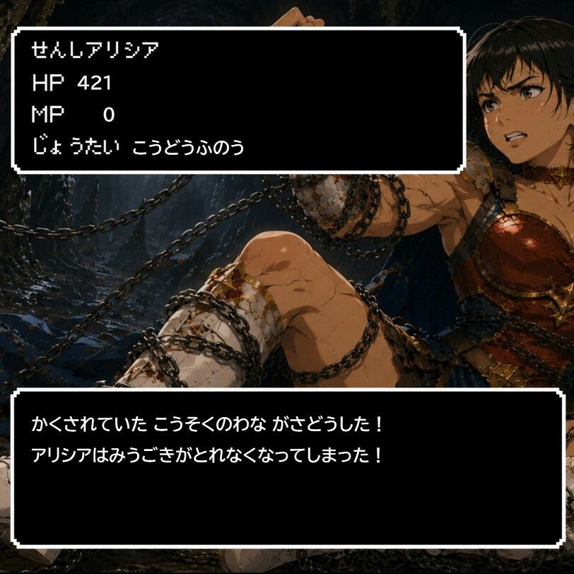 ゴブリンの巣穴-凄腕女戦士孕み袋堕ち 画像1