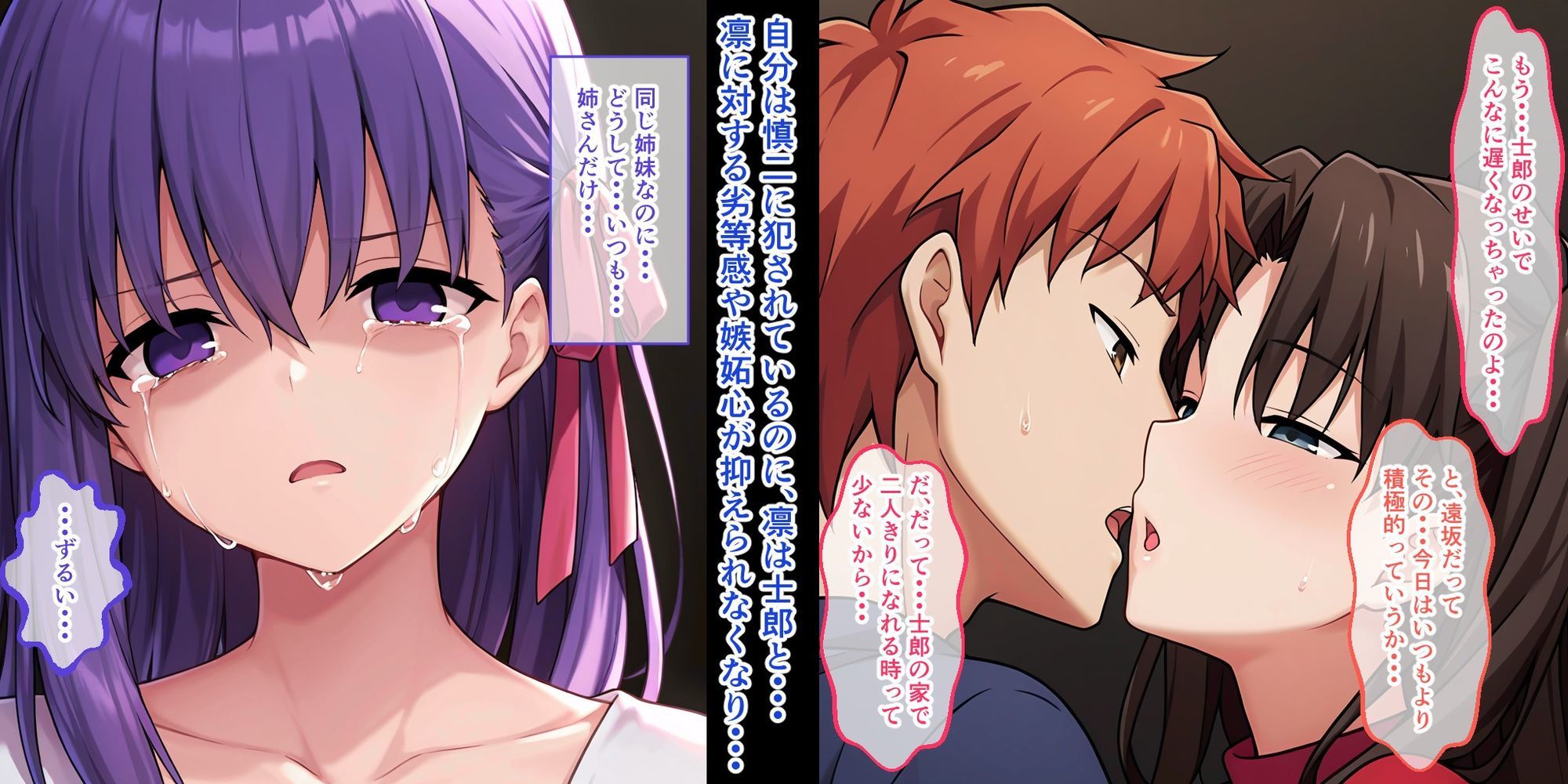 慎二に寝取られ堕ちる凛 〜こいつ、もう僕の女だから〜 サンプル画像 3