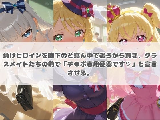 サンプル-負けヒロインが敗北堕ちして俺のチ●ポ専用便器になった結果 プ〇キュア 9 - サンプル画像