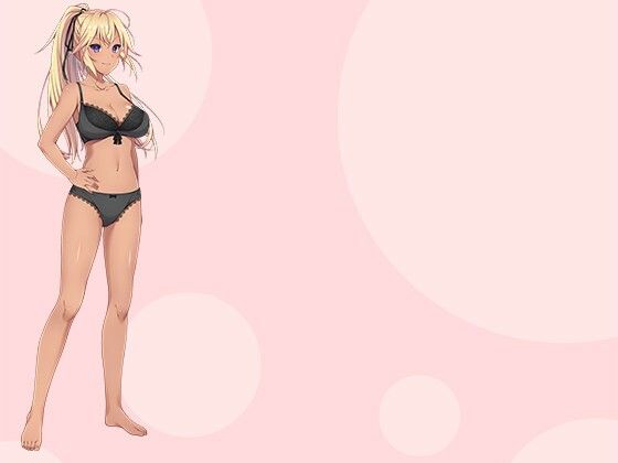 【立ち絵素材】金髪ポニテ褐色肌の少女剣士 フルセットPSDパック 画像3