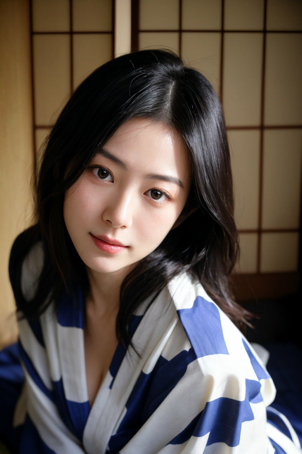 夫の出張中に…第二章〜人妻・佐藤さやかの温泉旅館での秘密〜【AI美女写真集】 画像4