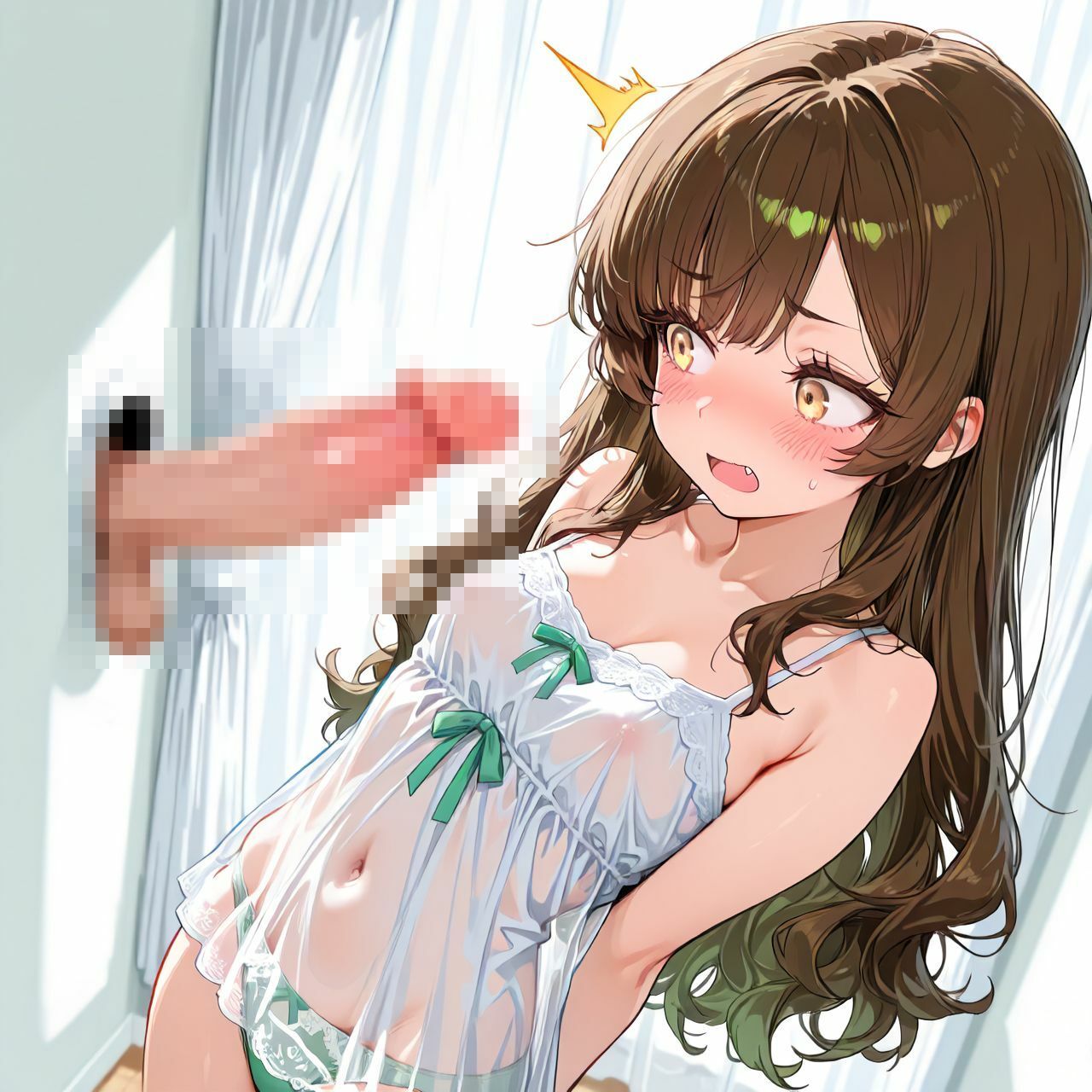 壁チンポには抗えない！ 画像1