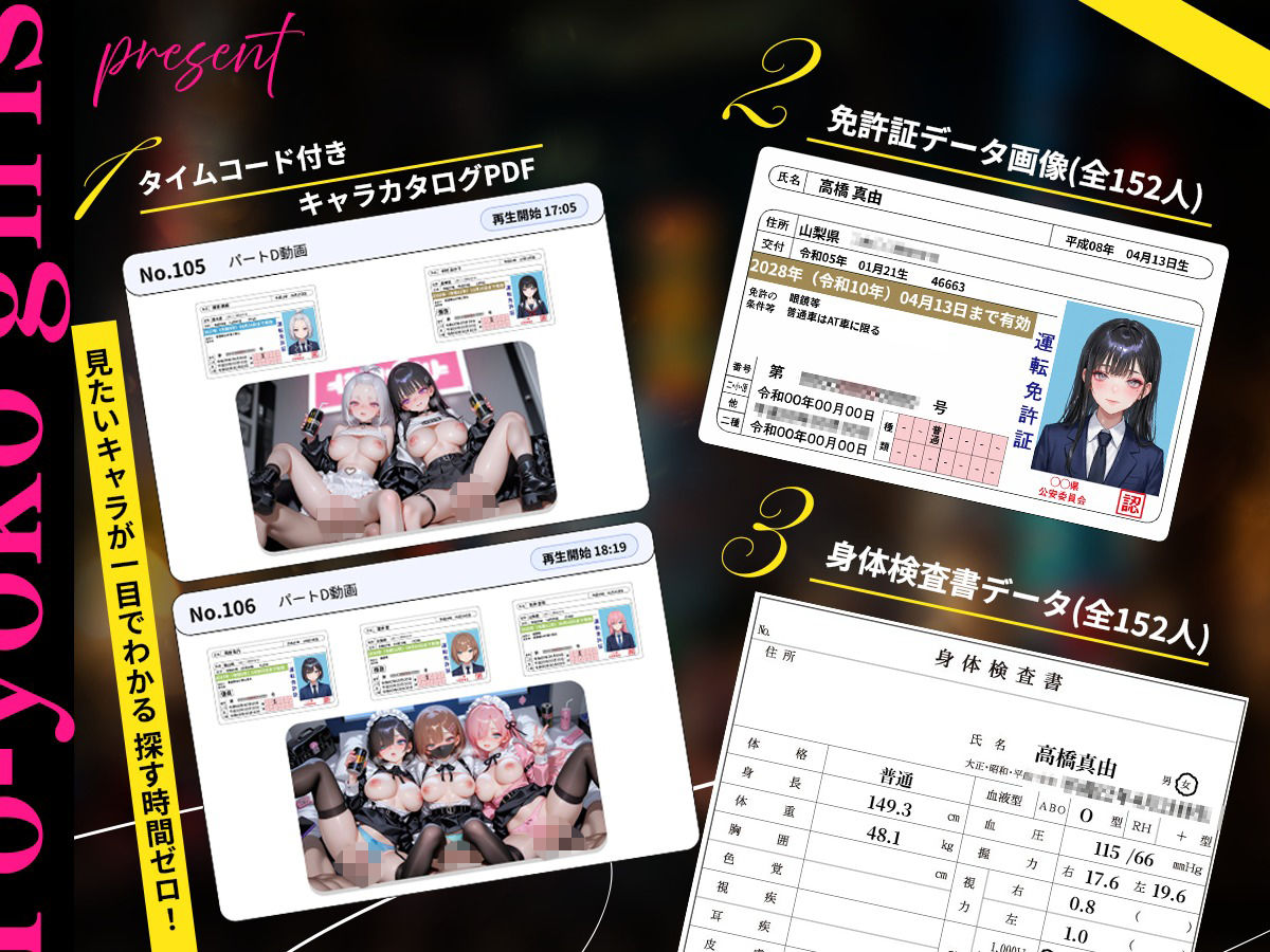 【4K神画質】トー横地雷系メンヘラ女子！  承認欲求まみれで愛に飢えた泥沼SEX152連発！【146分】 画像1
