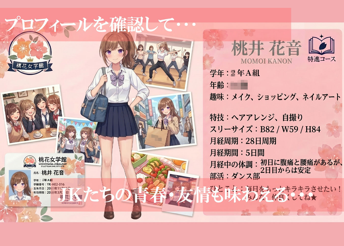 放課後奉仕活動中  放課後は自習室に集合！  Vol1  れいな・はなえ・かのん サンプル4