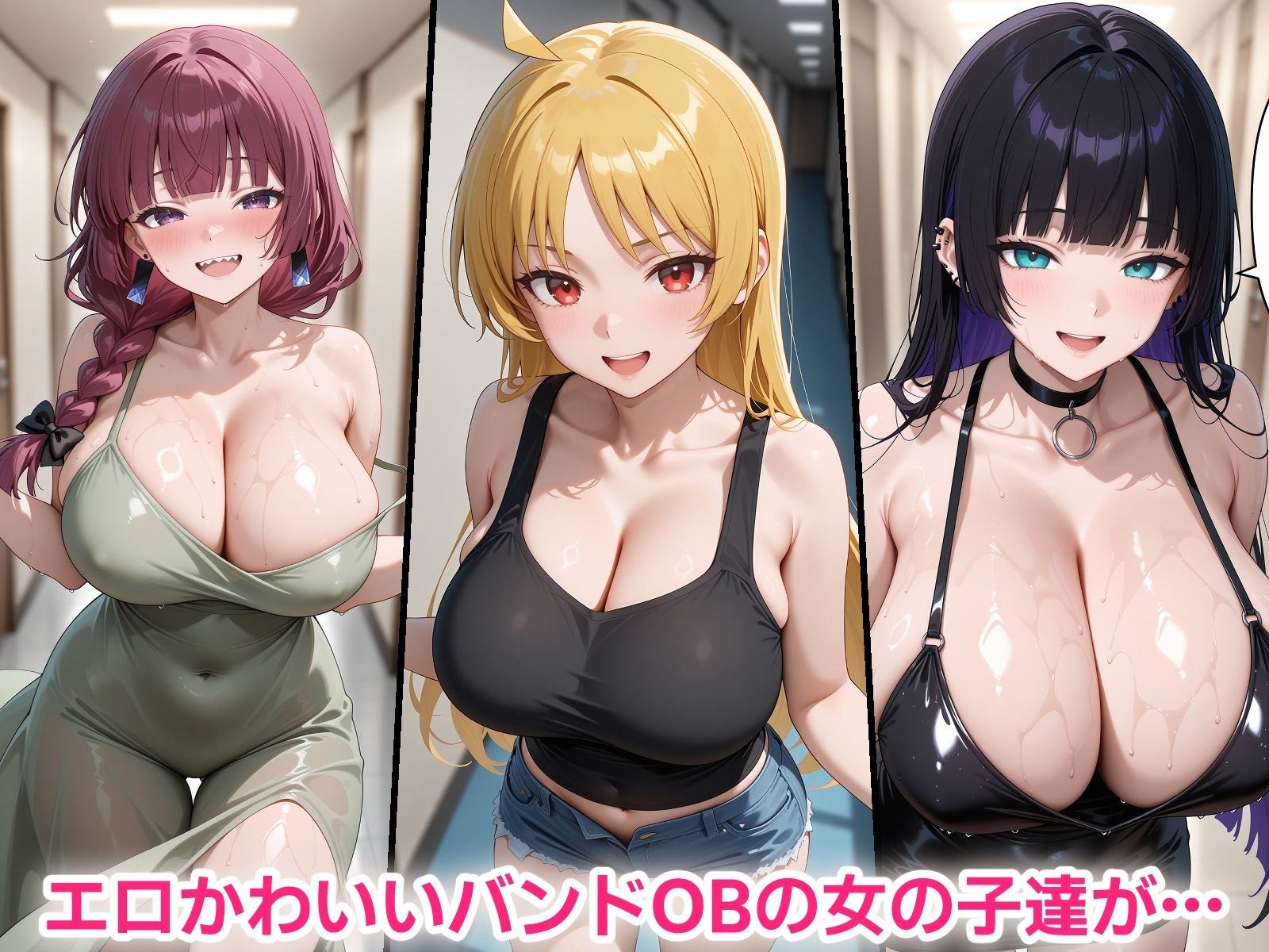 催●おじさんに寝取られる!バンドOBの女の子たち~全員メス堕ち・孕ませ~1