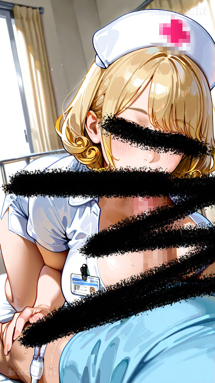 【AIアニメ巨乳美女写真集】Vol.14サキュバス系看護婦中島さんの搾精勤務しこしこ