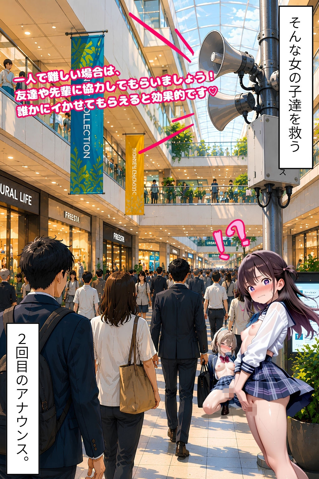 18才を迎えた女の子には、Hな祝福を（はーと）  2  〜 親友に性感帯を弄られ公開絶頂…（はーと）死ぬほど恥ずかしいおねだり大作戦！ 〜_9