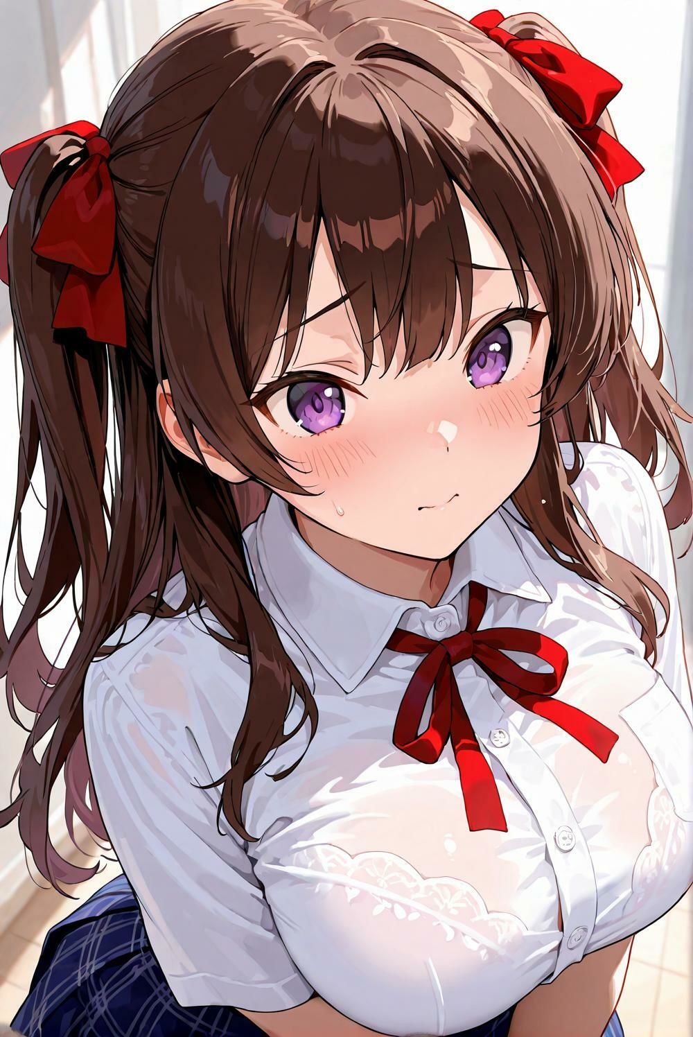 女子校生メス堕ち 〜口が悪そうなツンデレ茶髪女子に種付け性指導〜 画像1