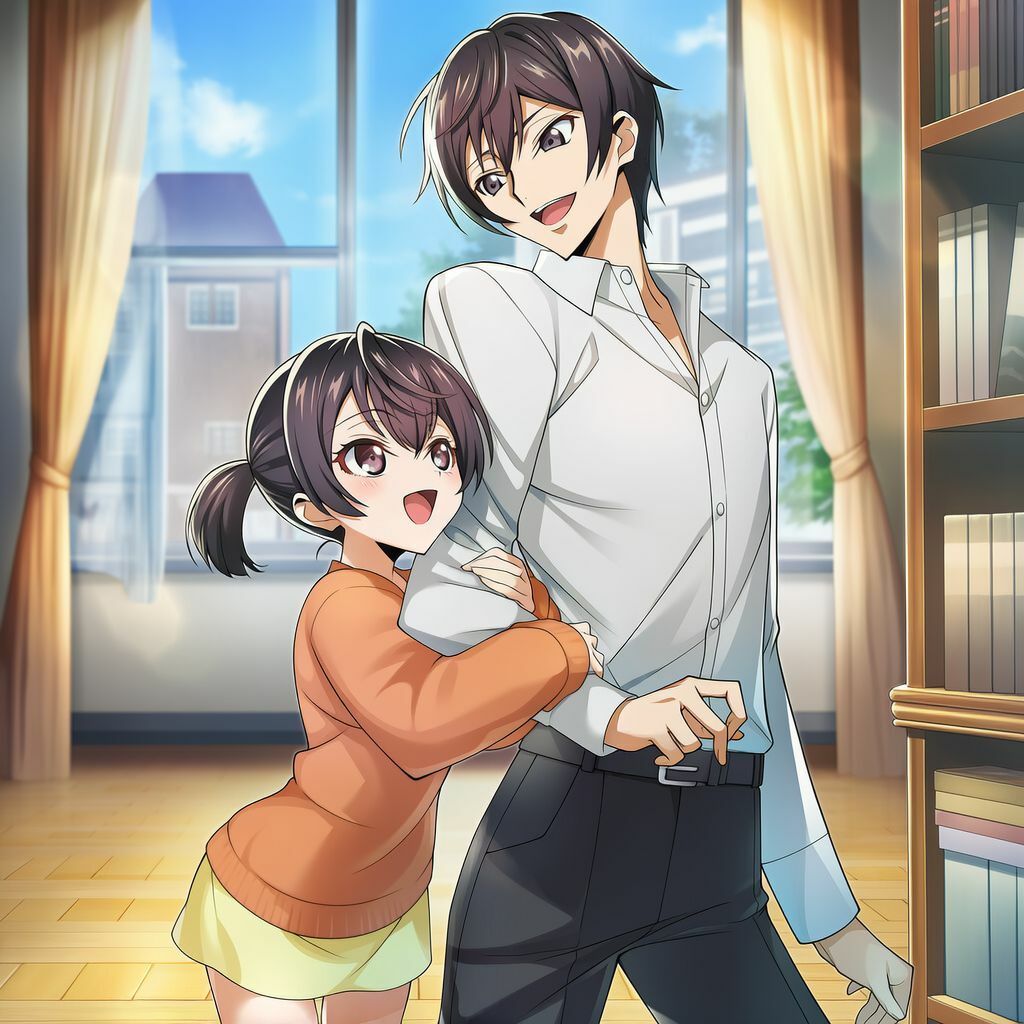 サンプル-妹と成長期ごっこ〜いつでも成長してあげる〜次女_マイ編 - サンプル画像