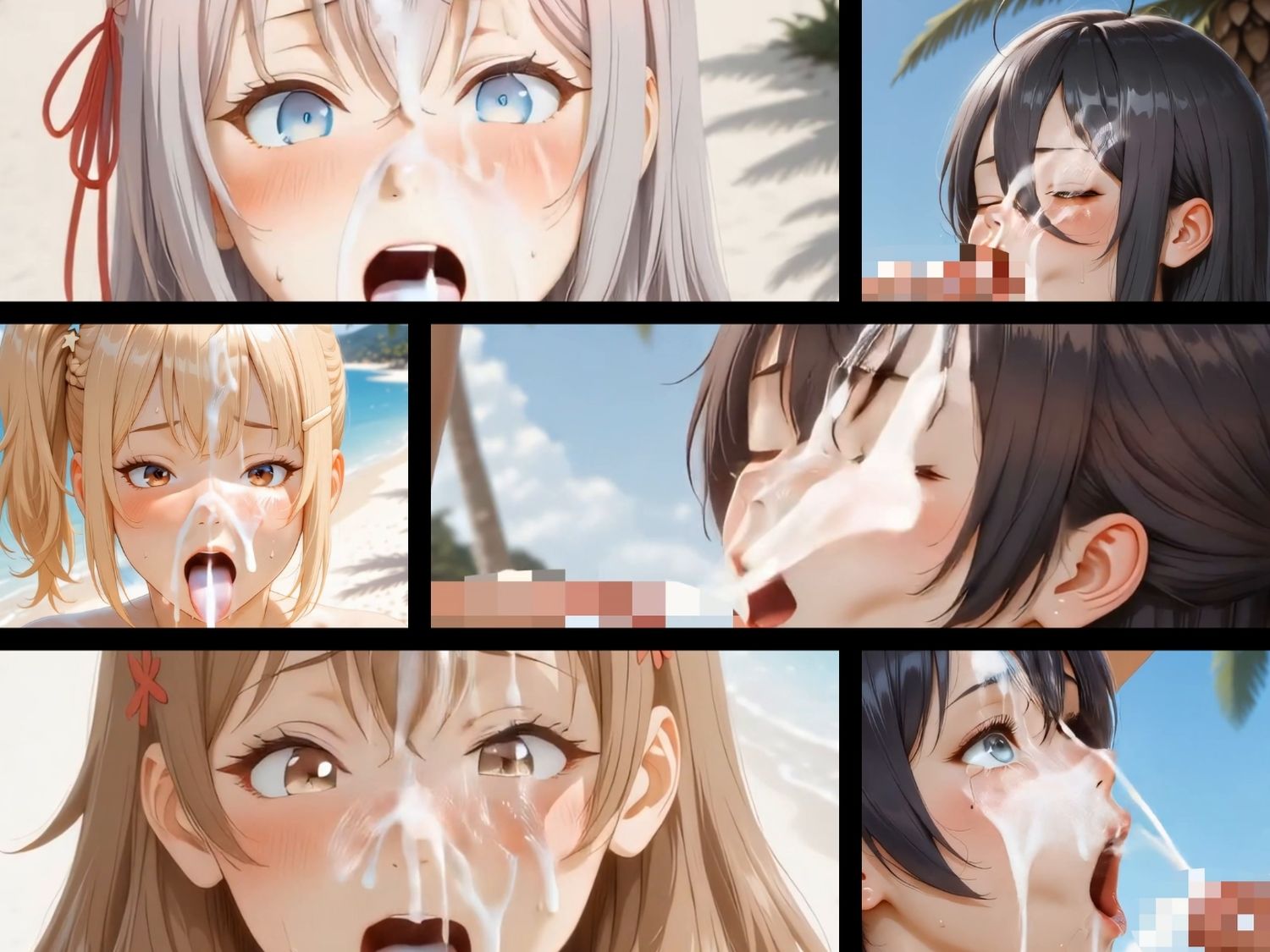 時々ボソッと砂浜でイっちゃう隣のアーリャさん 【動画＆イラストセット】 サンプル8