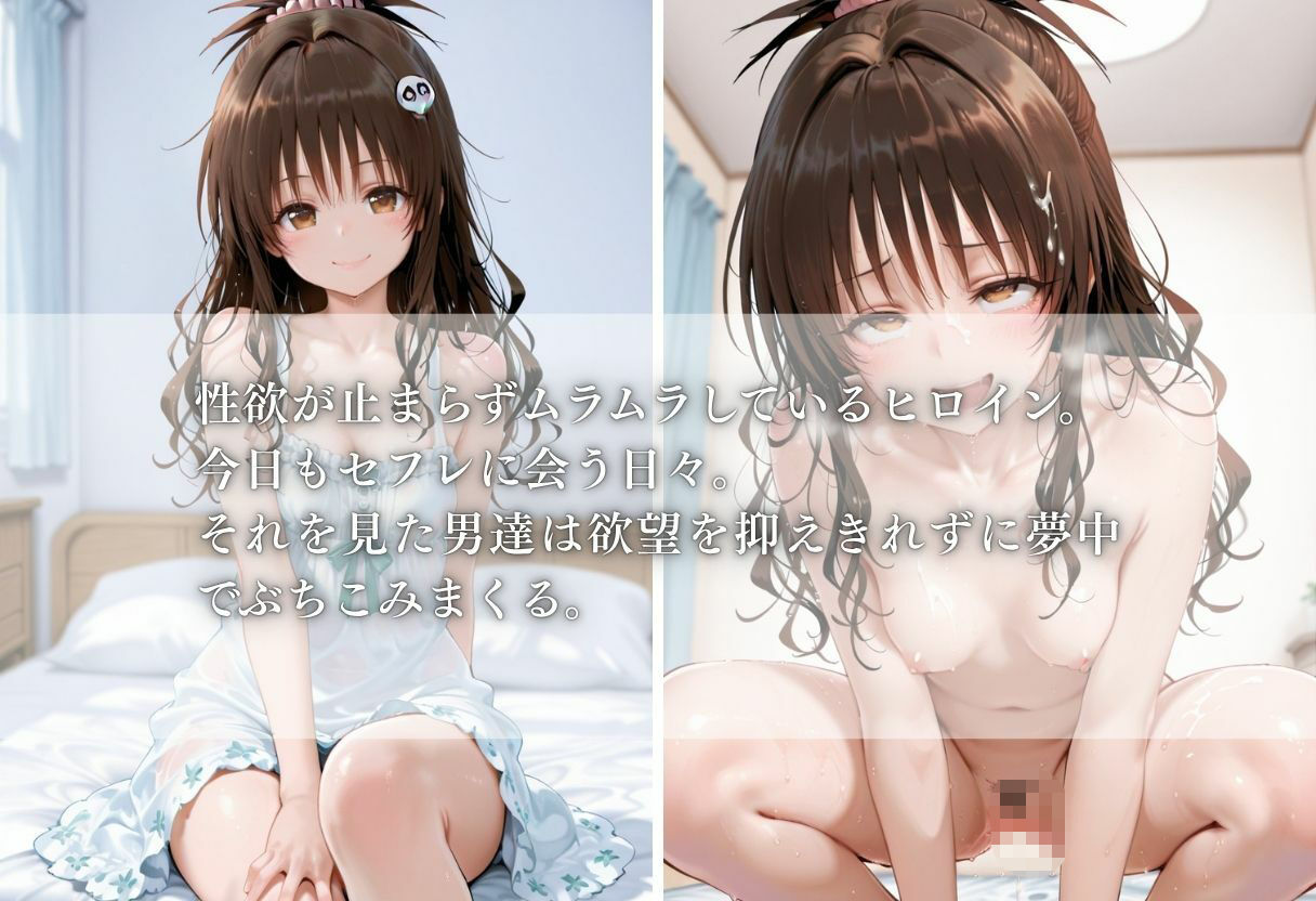 【清楚系ヒロイン】性欲が強すぎるヒロインがセフレと過ごす1日。vol.4 画像1