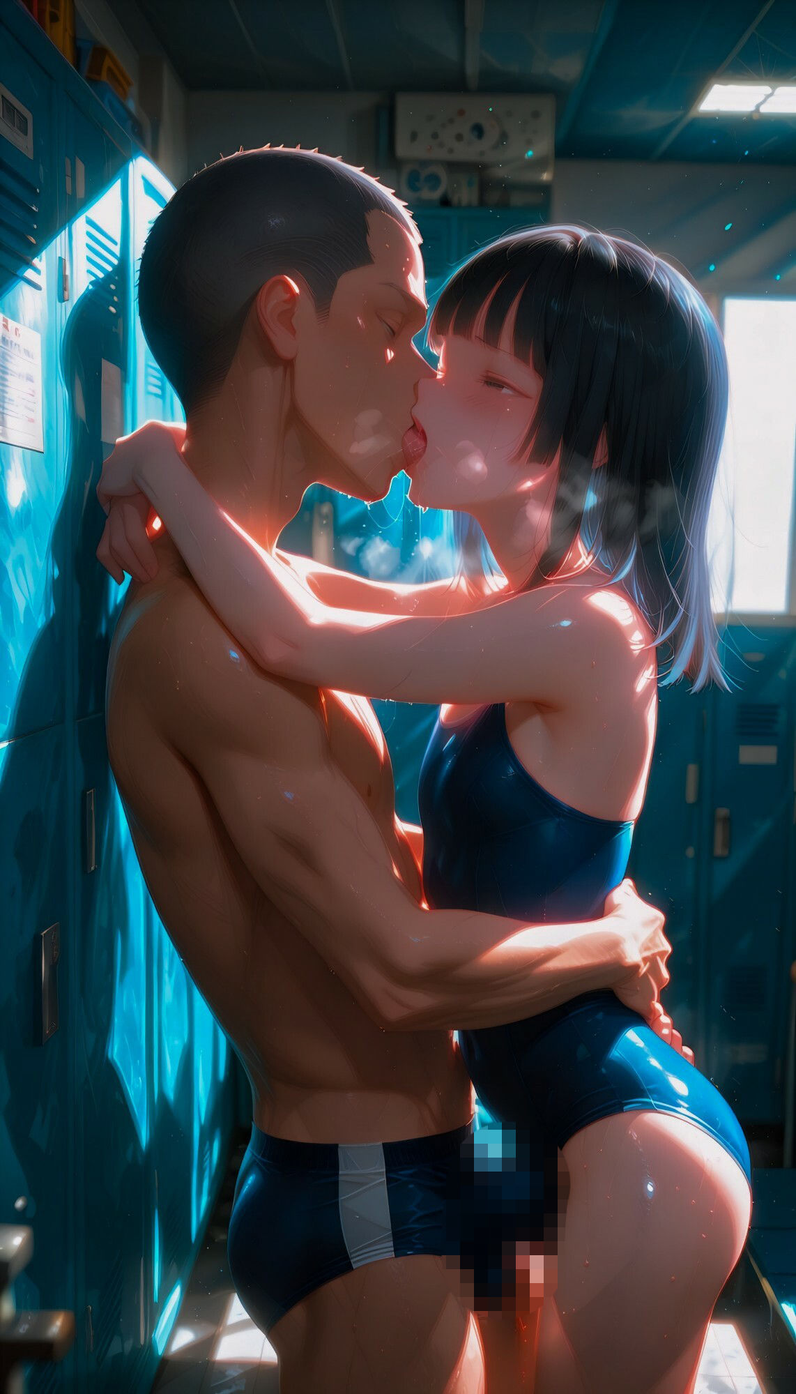 ついてる娘 水泳部 サンプル画像 2