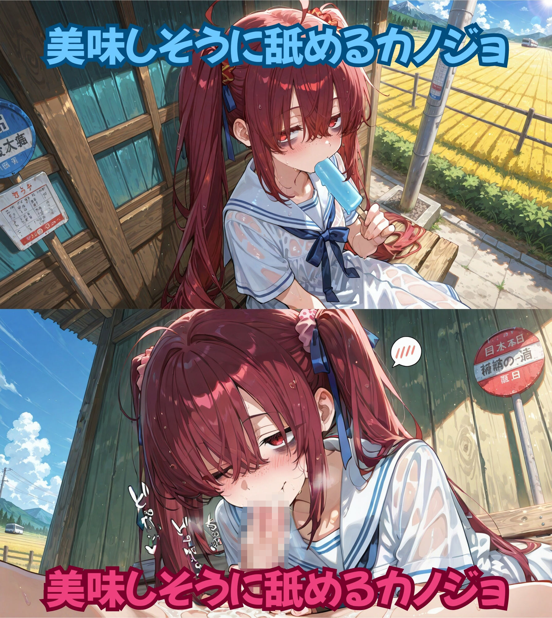 【こういうのが好き】同人CG・AI『僕のカノジョは陰キャちゃん  〜エッチなことにも積極的〜』8