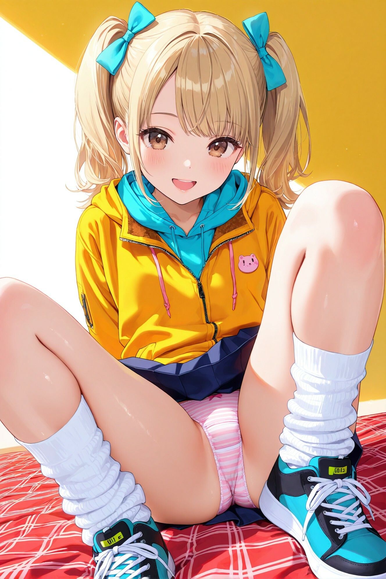 ルーズソックスJKのM字パンチラVol.6 画像5