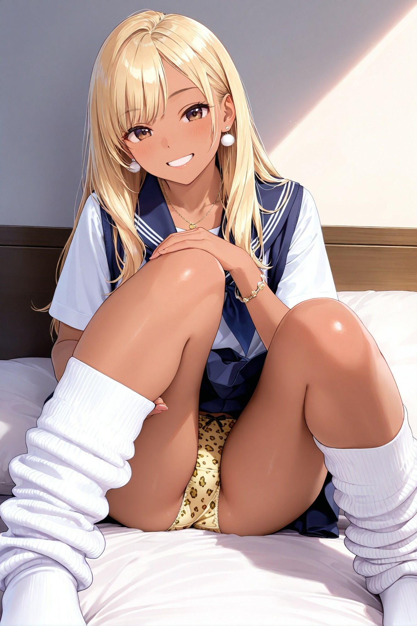 ルーズソックスJKのM字パンチラVol.6 画像9