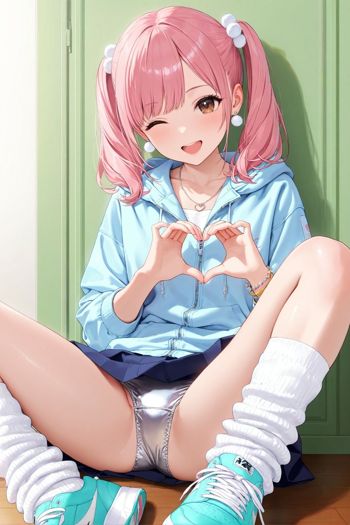 ルーズソックスJKのM字パンチラVol.6 画像10