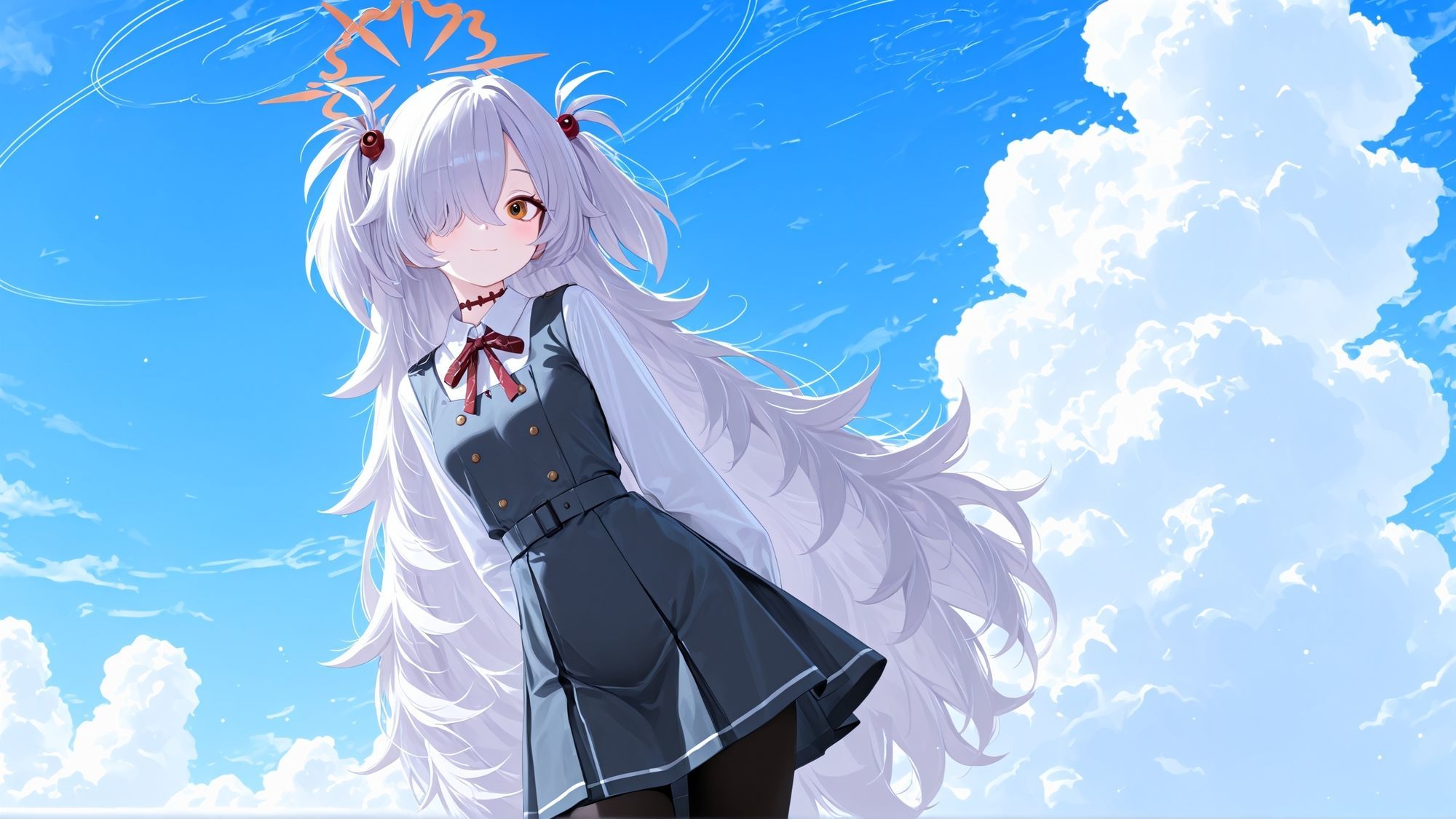 ブルアカPCモニター用16:9壁紙詰め合わせ1 健全全年齢イラスト 解像度2304×1296 360枚3
