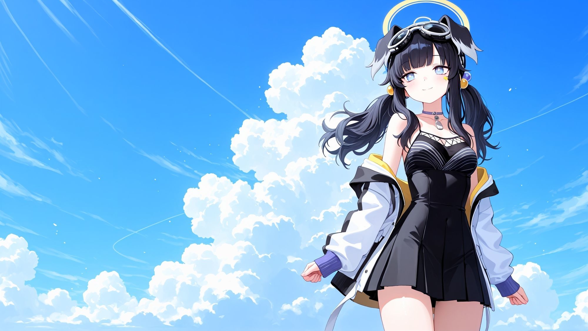 ブルアカPCモニター用16:9壁紙詰め合わせ1 健全全年齢イラスト 解像度2304×1296 360枚7