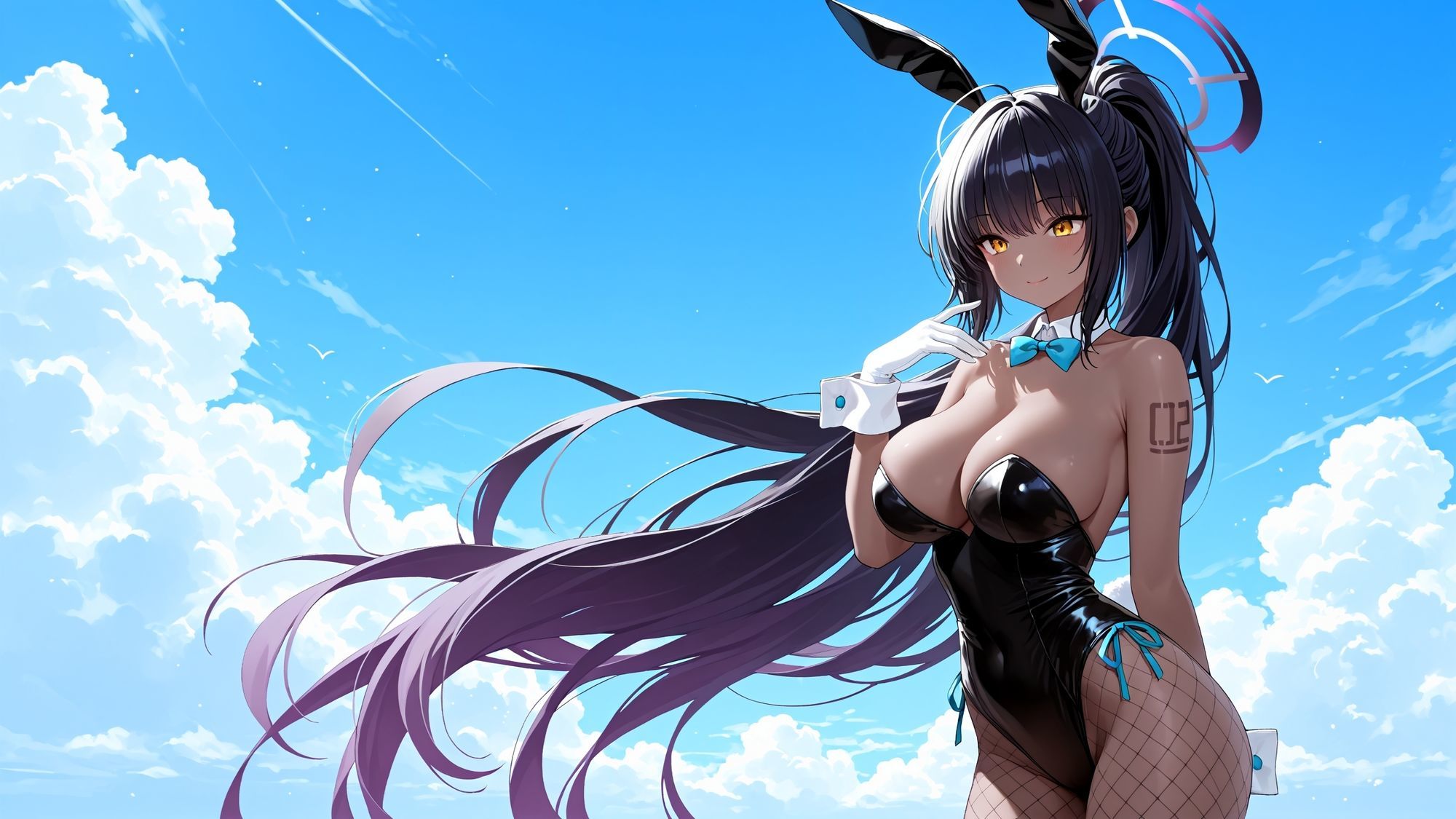 ブルアカPCモニター用16:9壁紙詰め合わせ1 健全全年齢イラスト 解像度2304×1296 360枚10