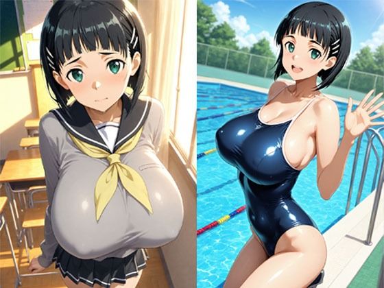 爆乳ヒロインの日常-【SAO】直〇編 画像1
