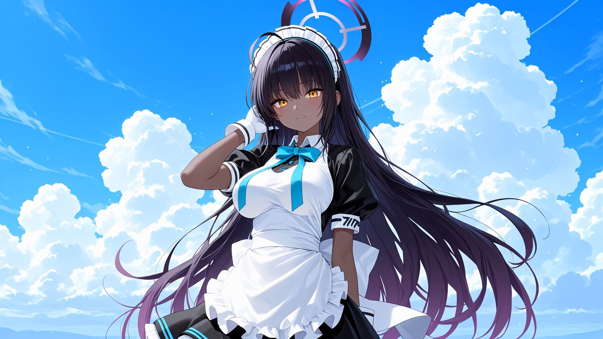ブルアカPCモニター用16:9壁紙詰め合わせ2 健全全年齢イラスト 解像度2304×1296 346枚4
