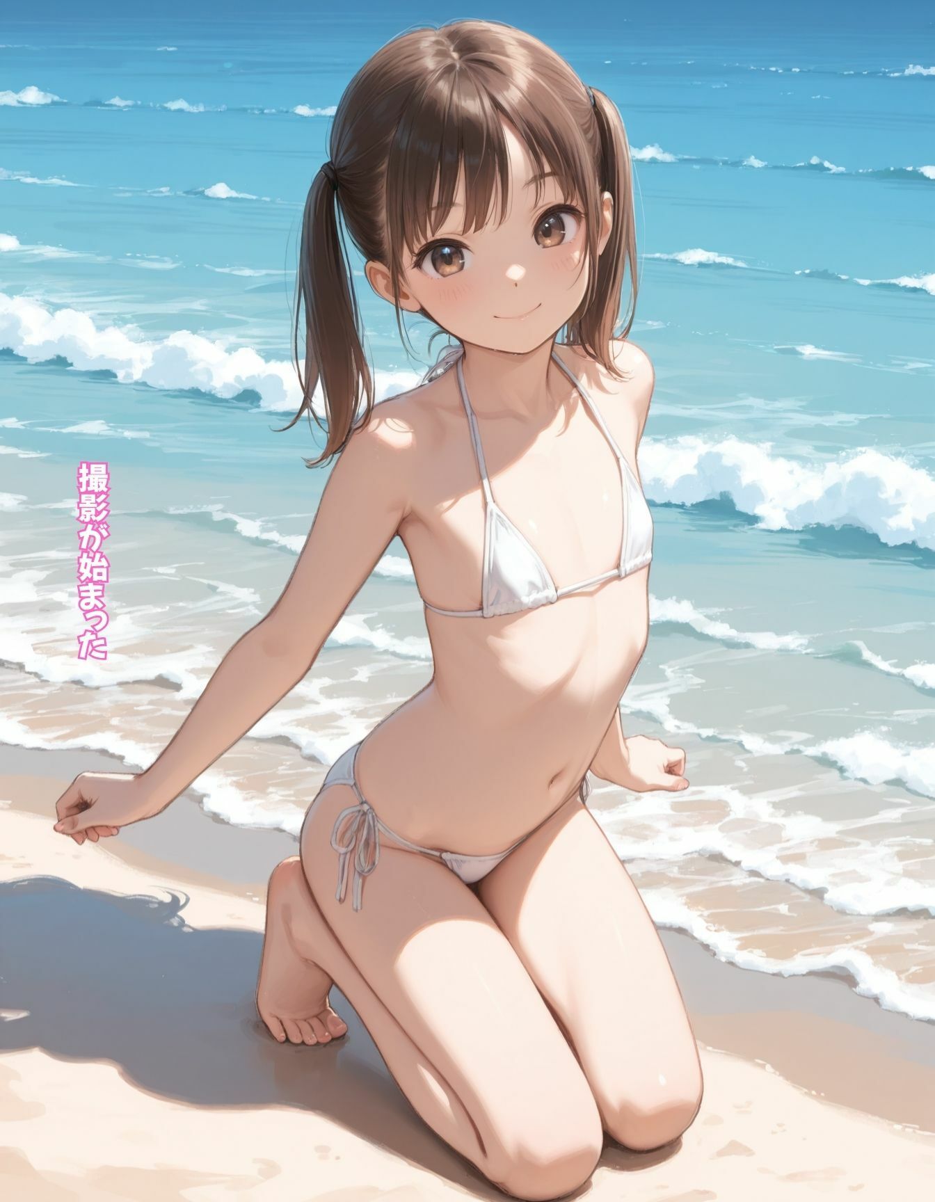 売れないアイドル水着撮影の裏側～突然の引退作品～2