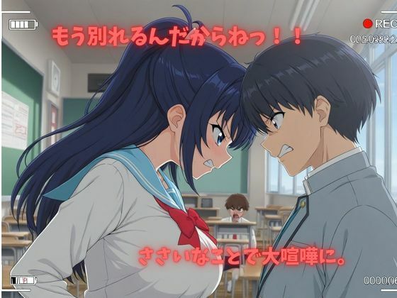 【500P】【寝取られ日誌】彼氏と喧嘩したその後に…巨乳女子校生ver 画像2