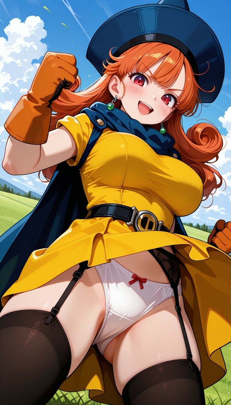 天空のパンチラ 画像1