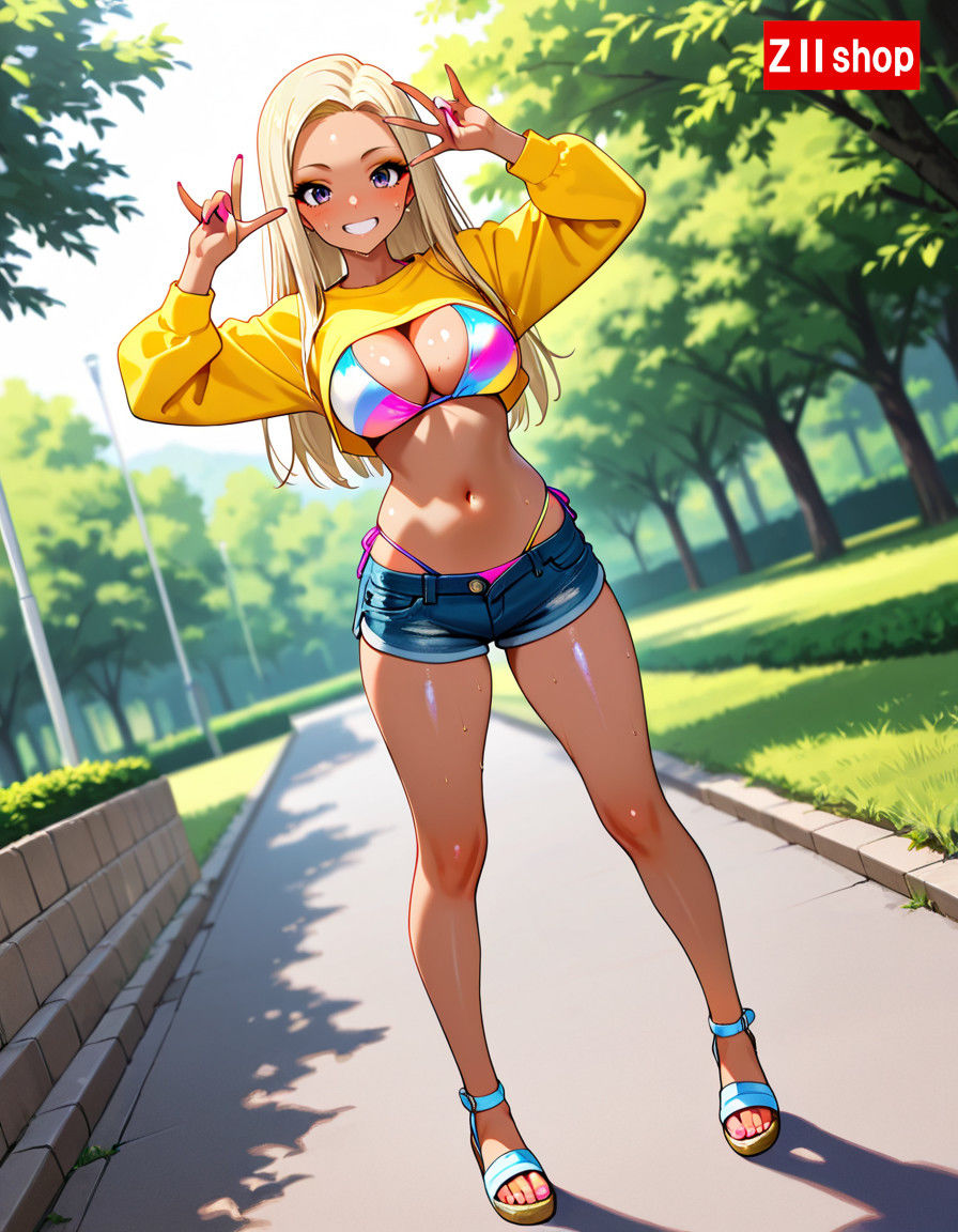 【200枚】むちむちエロ フレッシュ ギャル のグラビア写真集！！ 画像2