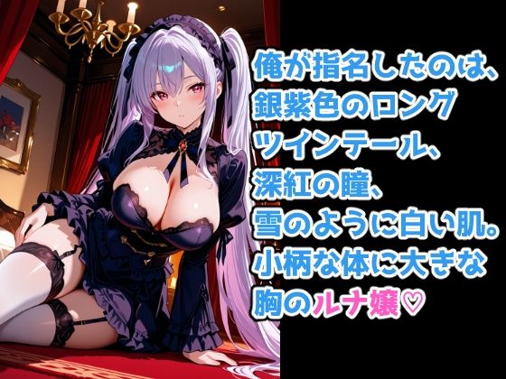 憧れのゴスロリメイド  俺とルナの無制限中出し 画像3