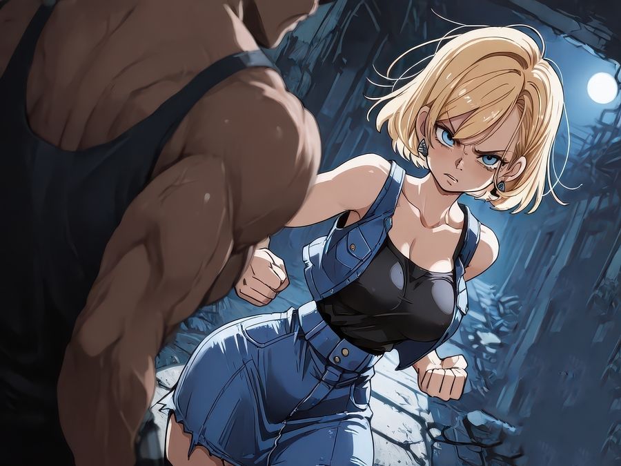 サンプル-18号:美しき戦利品の末路 〜敗北の先にある、抗えぬ愉悦〜 - サンプル画像