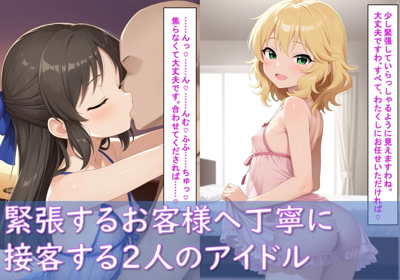 最高級風俗嬢_橘あ〇す&櫻〇桃華~業界初挑戦でソープデビュー~3