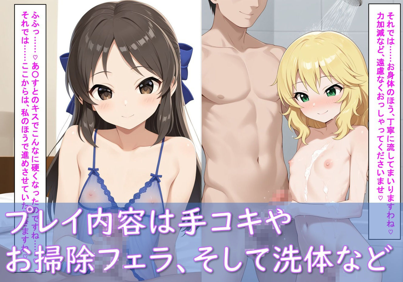 最高級風俗嬢_橘あ〇す&櫻〇桃華~業界初挑戦でソープデビュー~4