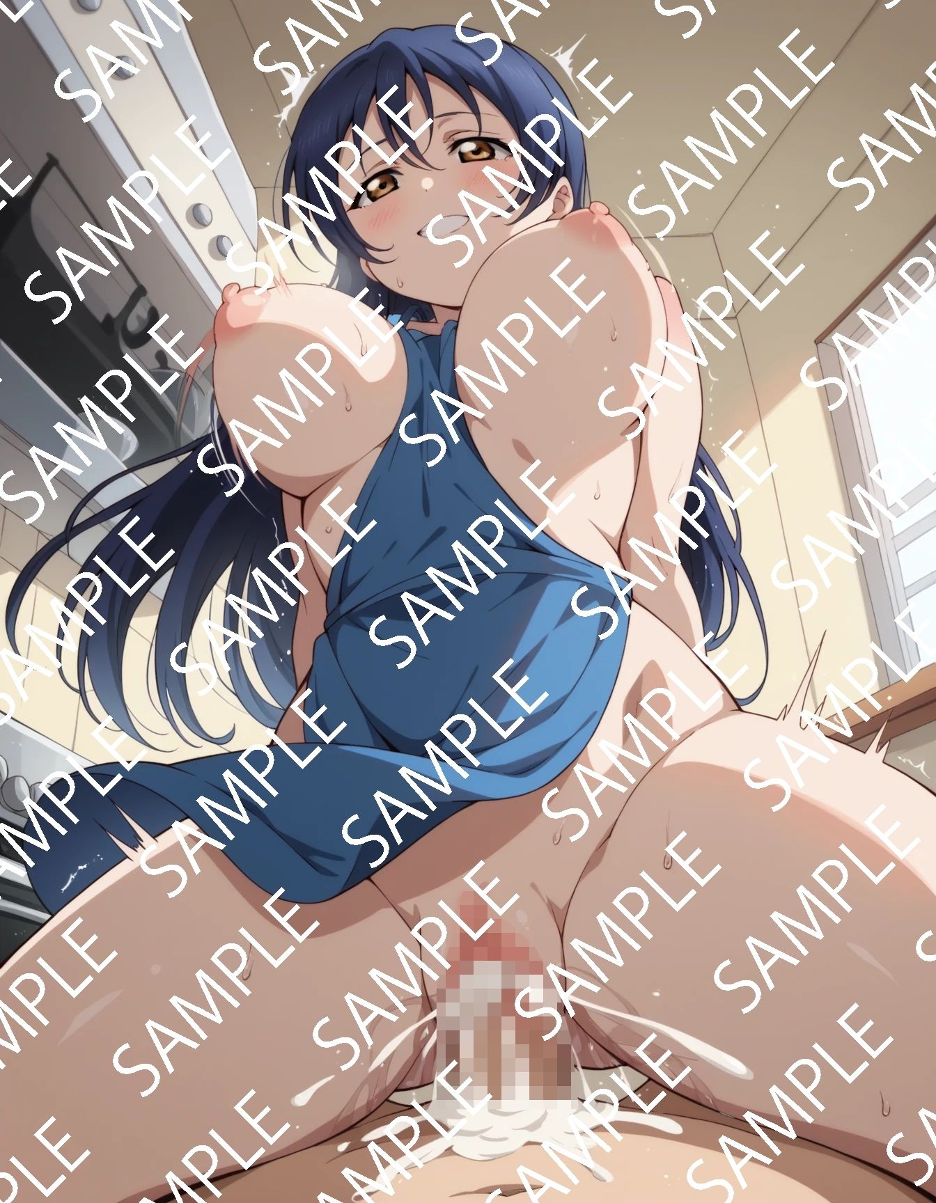 海未コスプレ騎乗位集 画像9