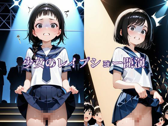 囚われ少女のレ●プショー_3