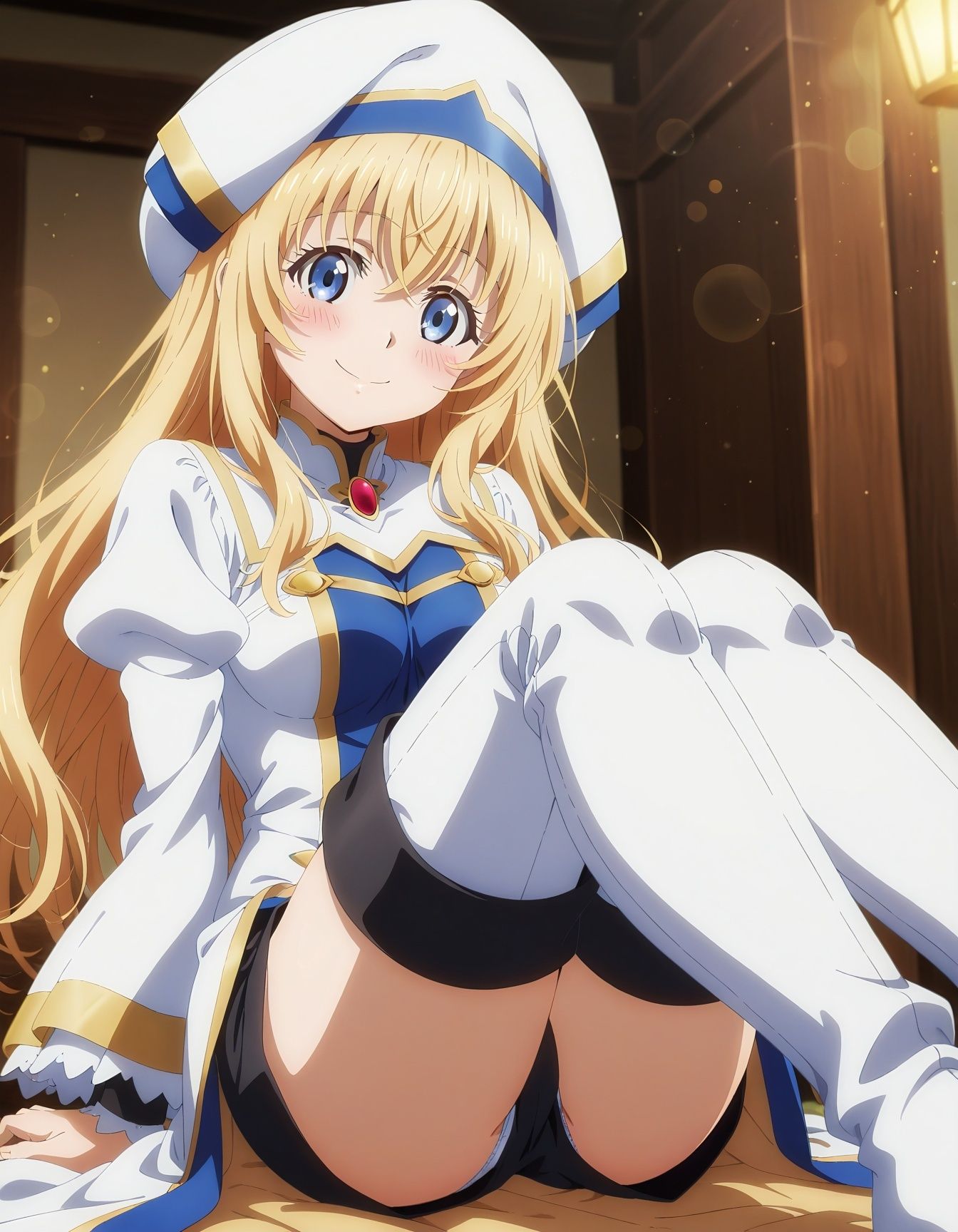 女神官と、いっぱいエッチなじかん 画像1