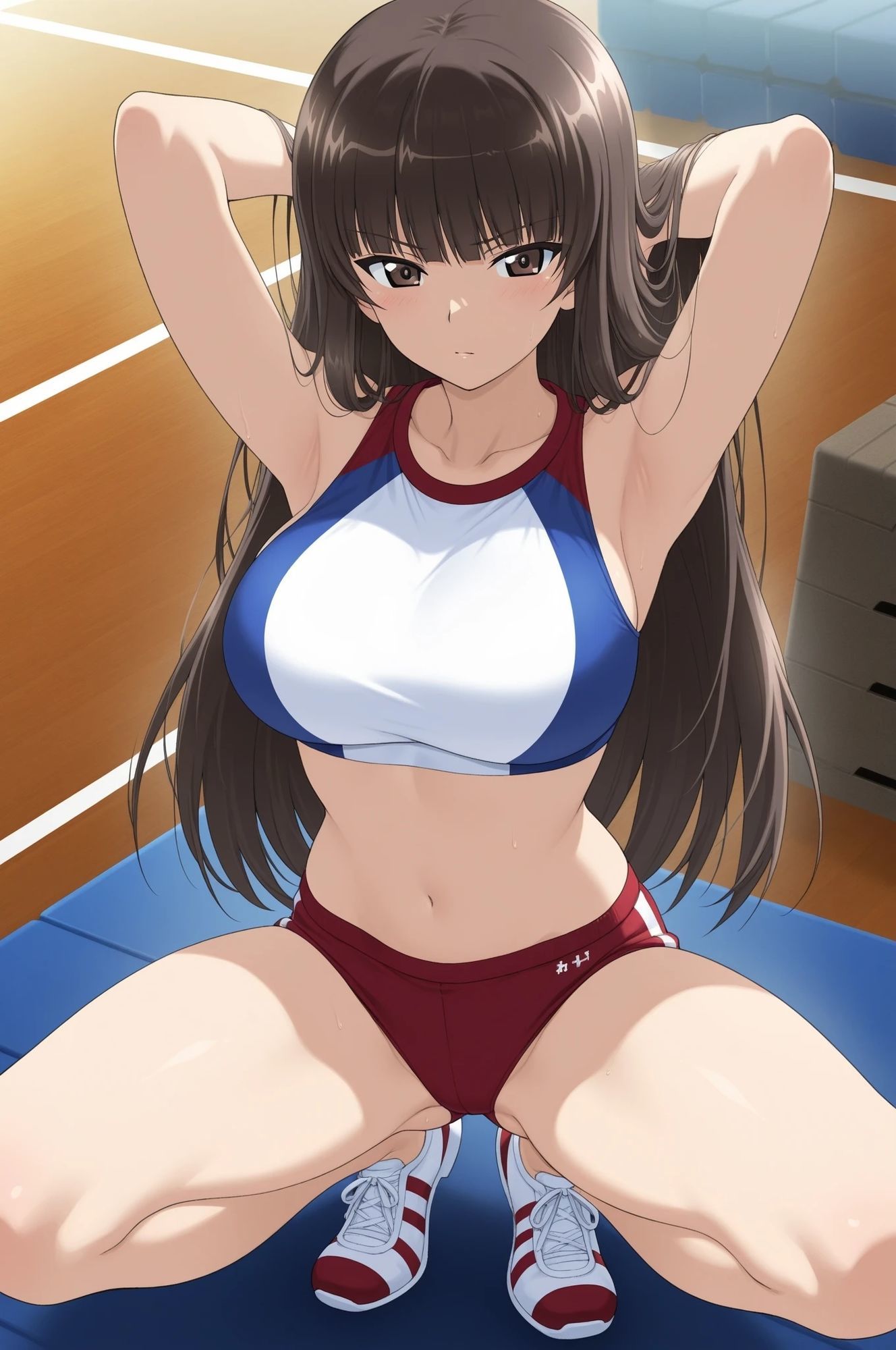 虹かけ誌   ガールズ＆パンツァー  イラスト集24 西住しほ    ギャラクシーな母と笑いなさい サンプル5